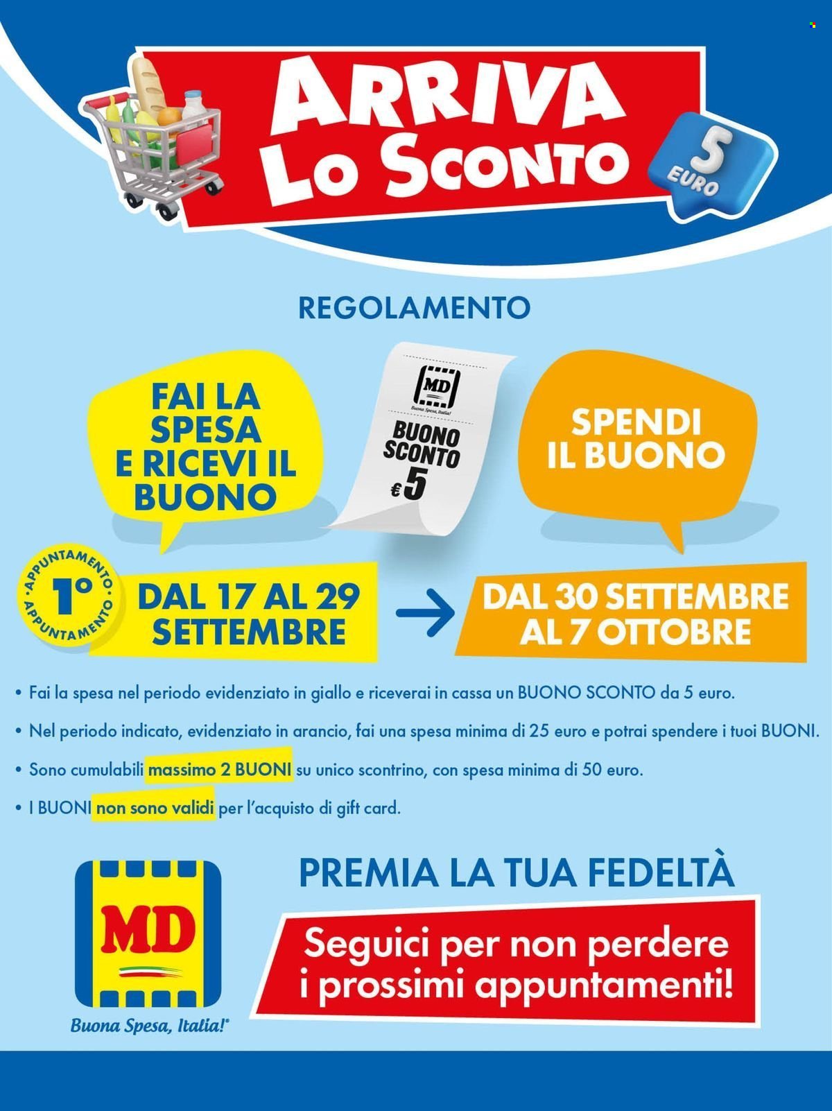 Volantino MD Discount - 17/9/2024 - 29/9/2024. Pagina 2