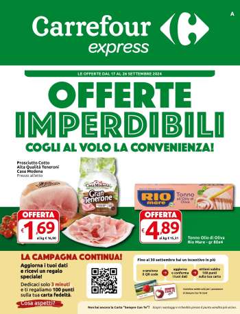 Volantino Carrefour - 17/9/2024 - 26/9/2024.