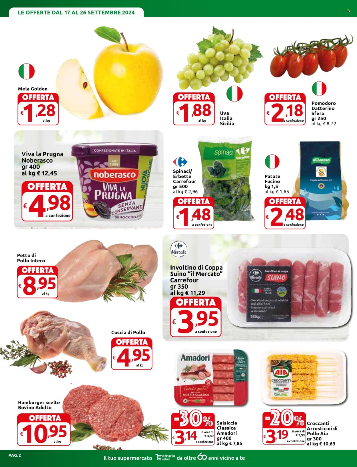 Volantino Carrefour - 17/9/2024 - 26/9/2024. Pagina 2