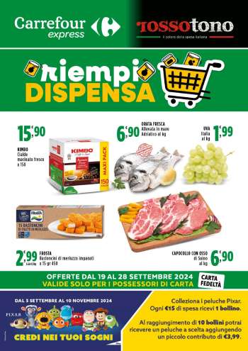 Volantino Carrefour - 19/9/2024 - 28/9/2024.