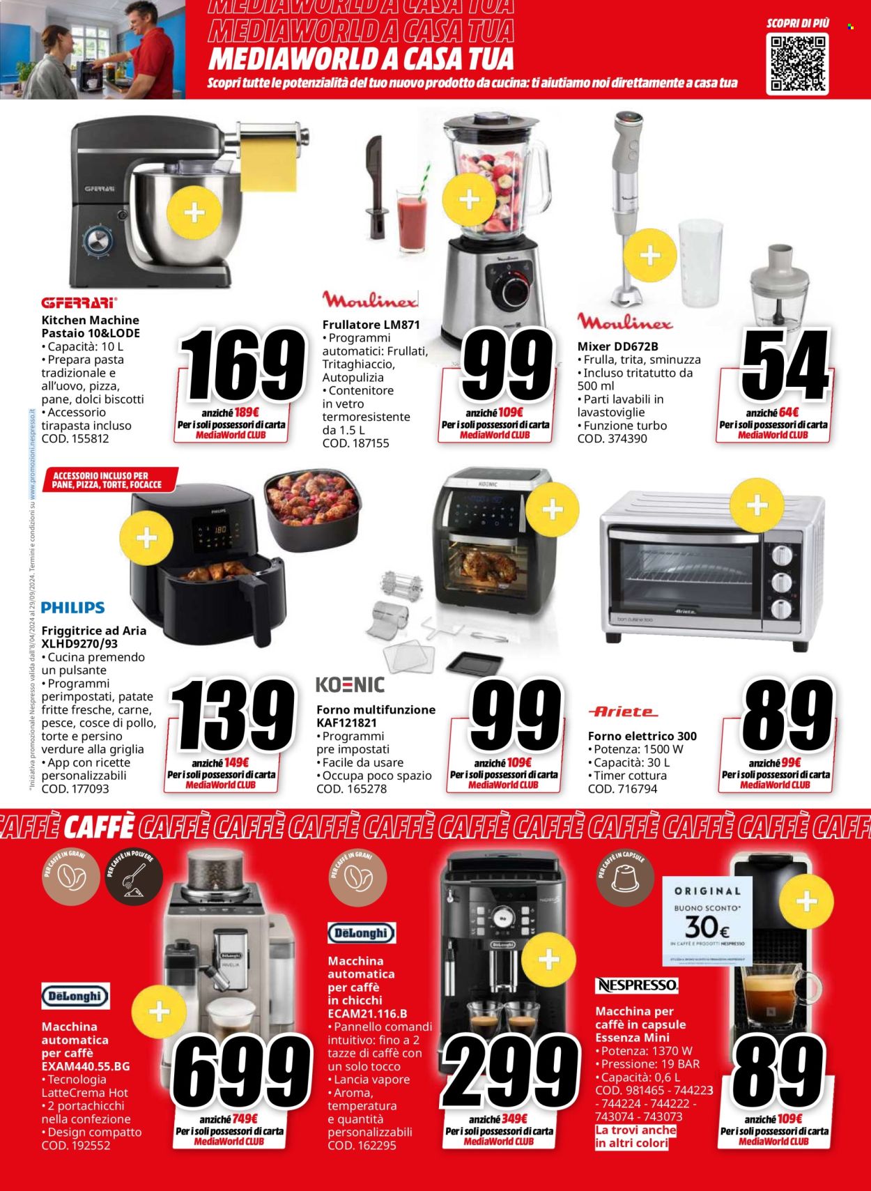 Volantino MediaWorld - 16/9/2024 - 30/9/2024. Pagina 25
