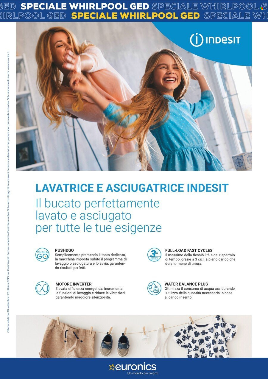 Volantino Euronics - 18/9/2024 - 9/10/2024. Pagina 16