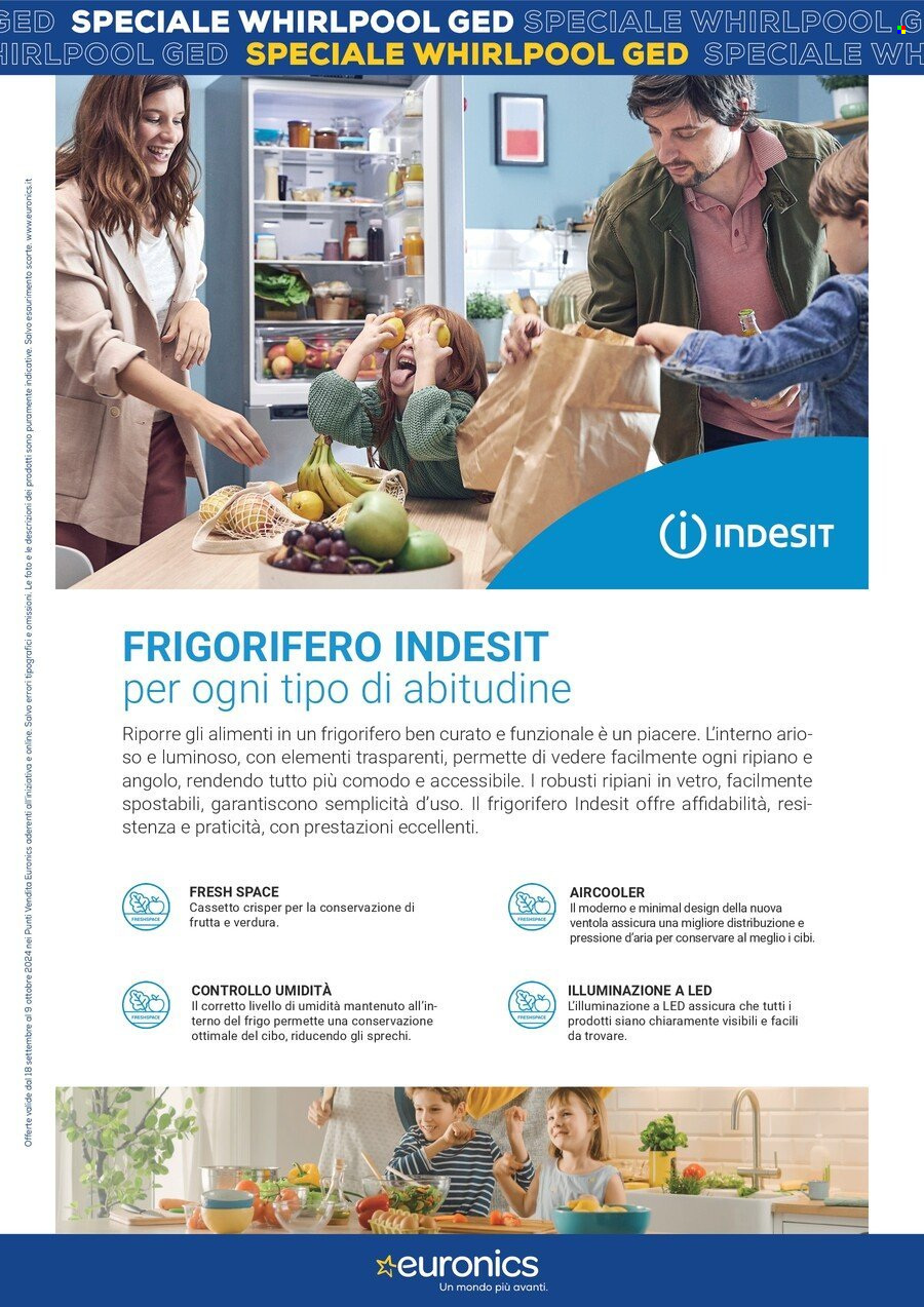 Volantino Euronics - 18/9/2024 - 9/10/2024. Pagina 19