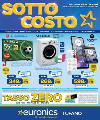Volantino Euronics - 14/9/2024 - 25/9/2024.