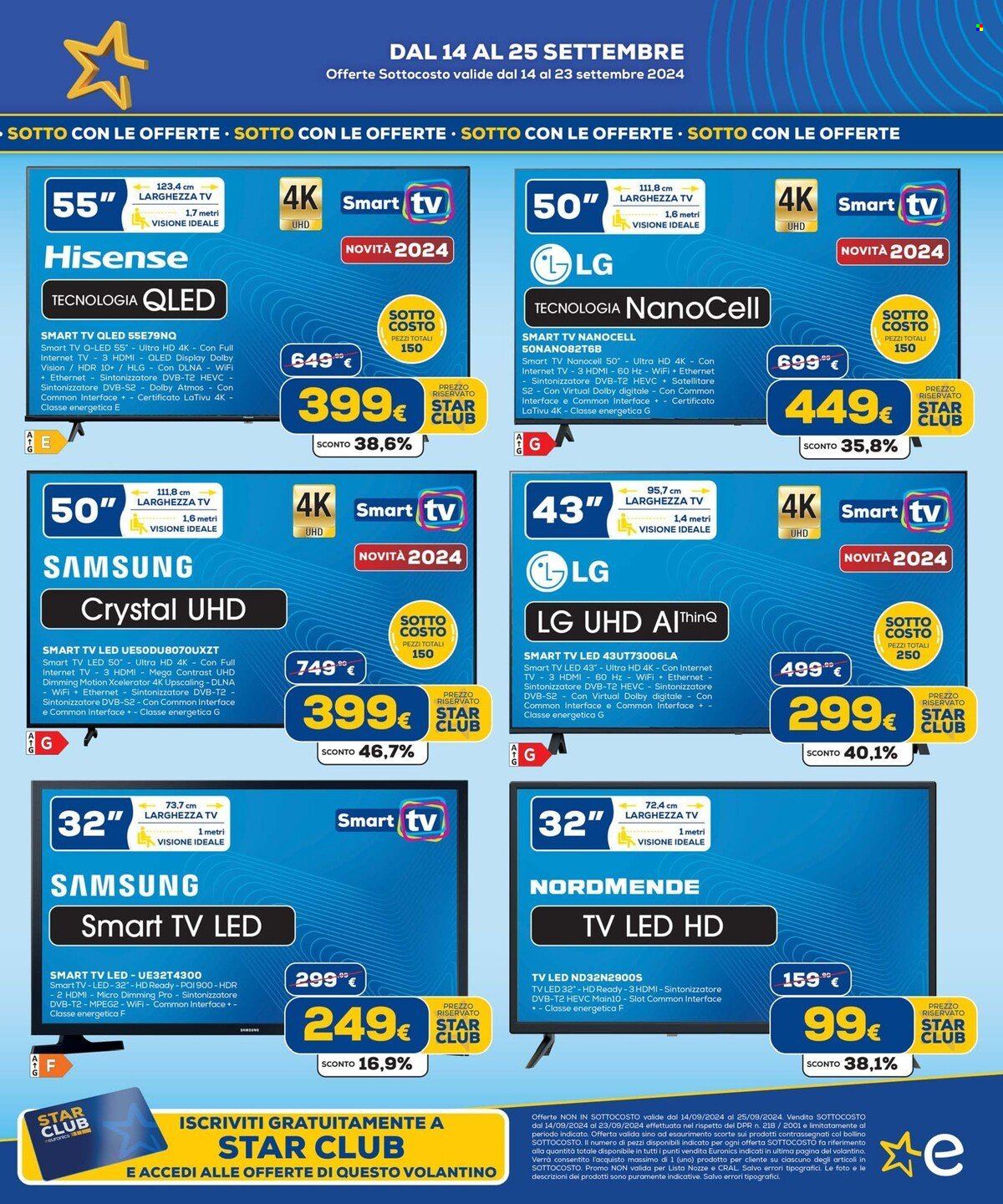 Volantino Euronics - 14/9/2024 - 25/9/2024. Pagina 3