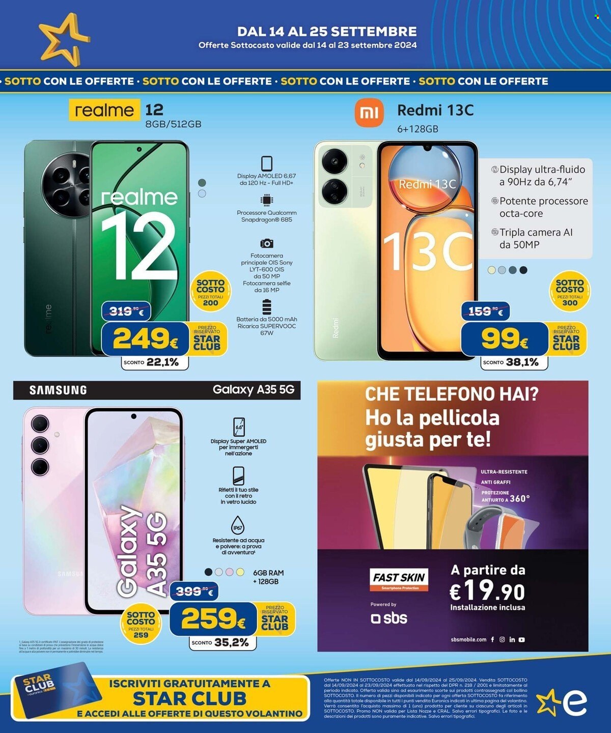 Volantino Euronics - 14/9/2024 - 25/9/2024. Pagina 9