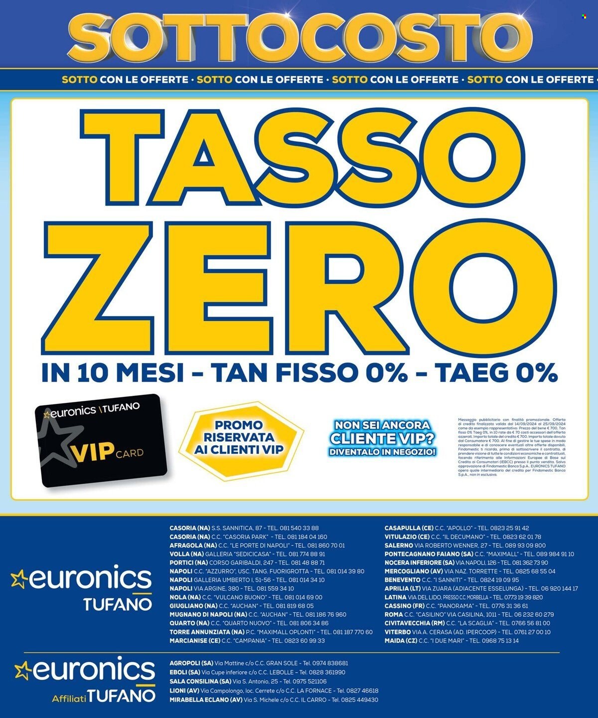 Volantino Euronics - 14/9/2024 - 25/9/2024. Pagina 30