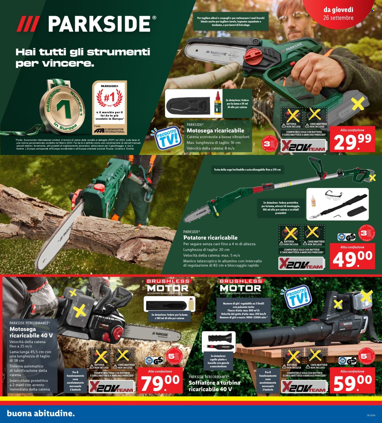 Volantino Lidl - 23/9/2024 - 29/9/2024. Pagina 29