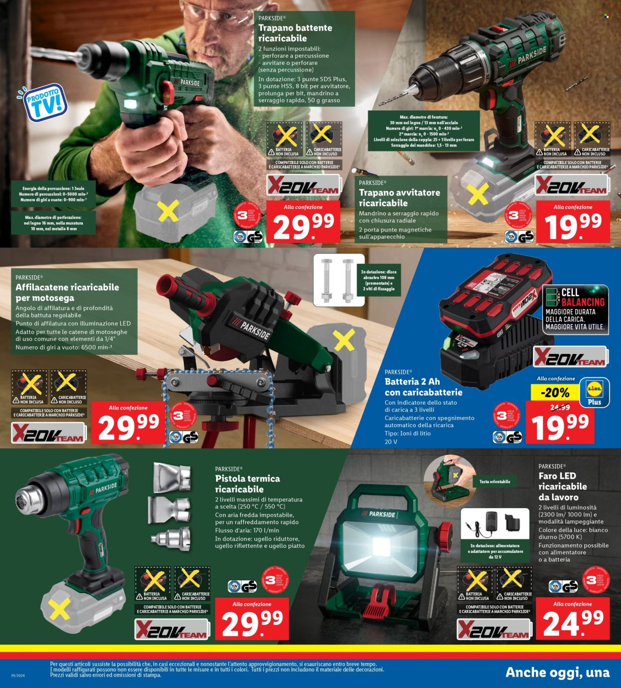 Volantino Lidl - 23/9/2024 - 29/9/2024. Pagina 30