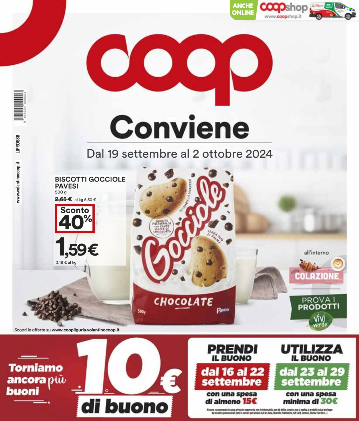 Leták Coop - 19.9.2024 - 2.10.2024. Strana 1