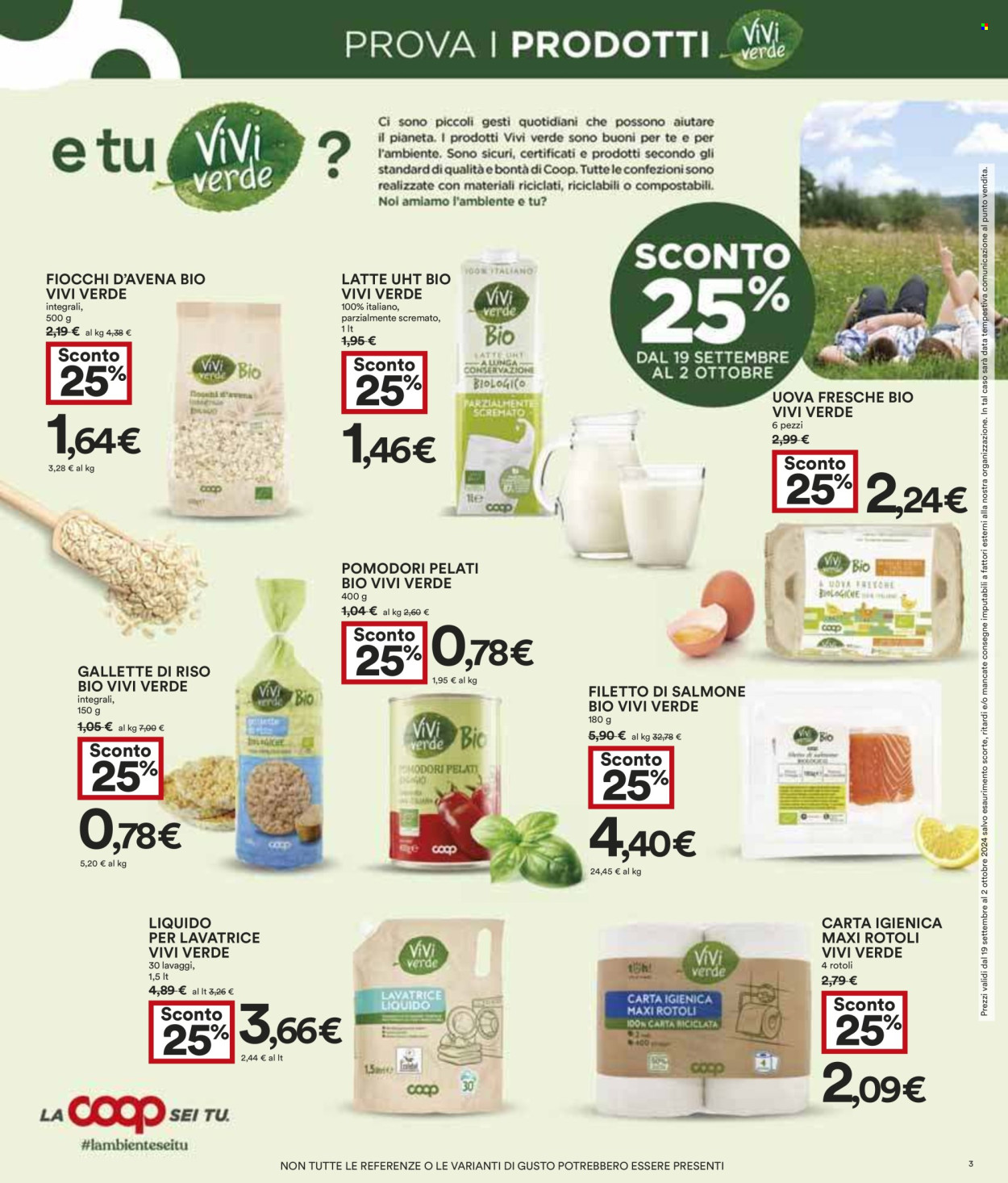 Leták Coop - 19.9.2024 - 2.10.2024. Strana 3
