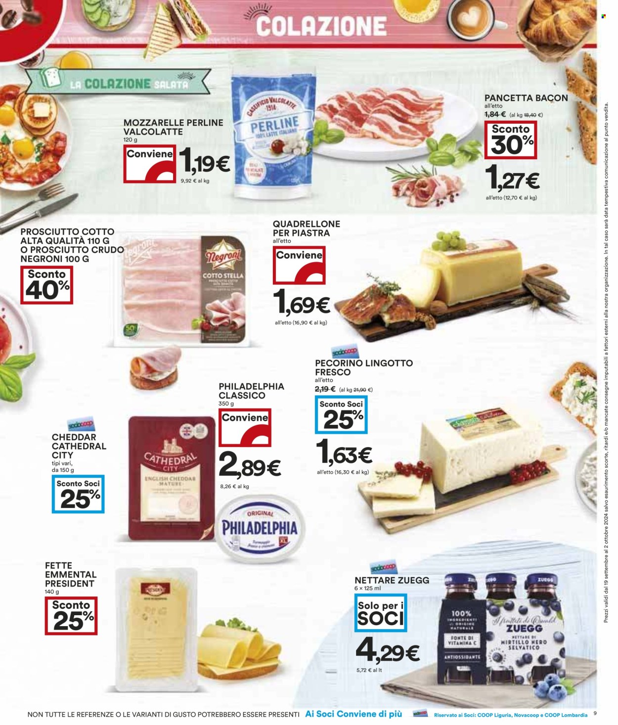 Leták Coop - 19.9.2024 - 2.10.2024. Strana 9