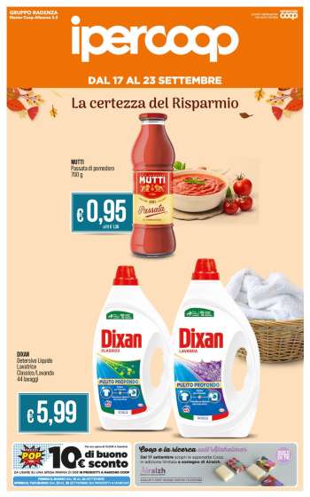 Volantino Coop - 17/9/2024 - 23/9/2024.