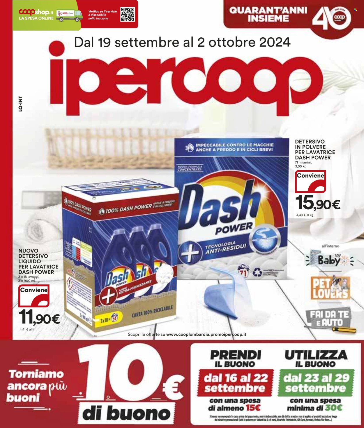 Leták Coop - 19.9.2024 - 2.10.2024. Strana 1