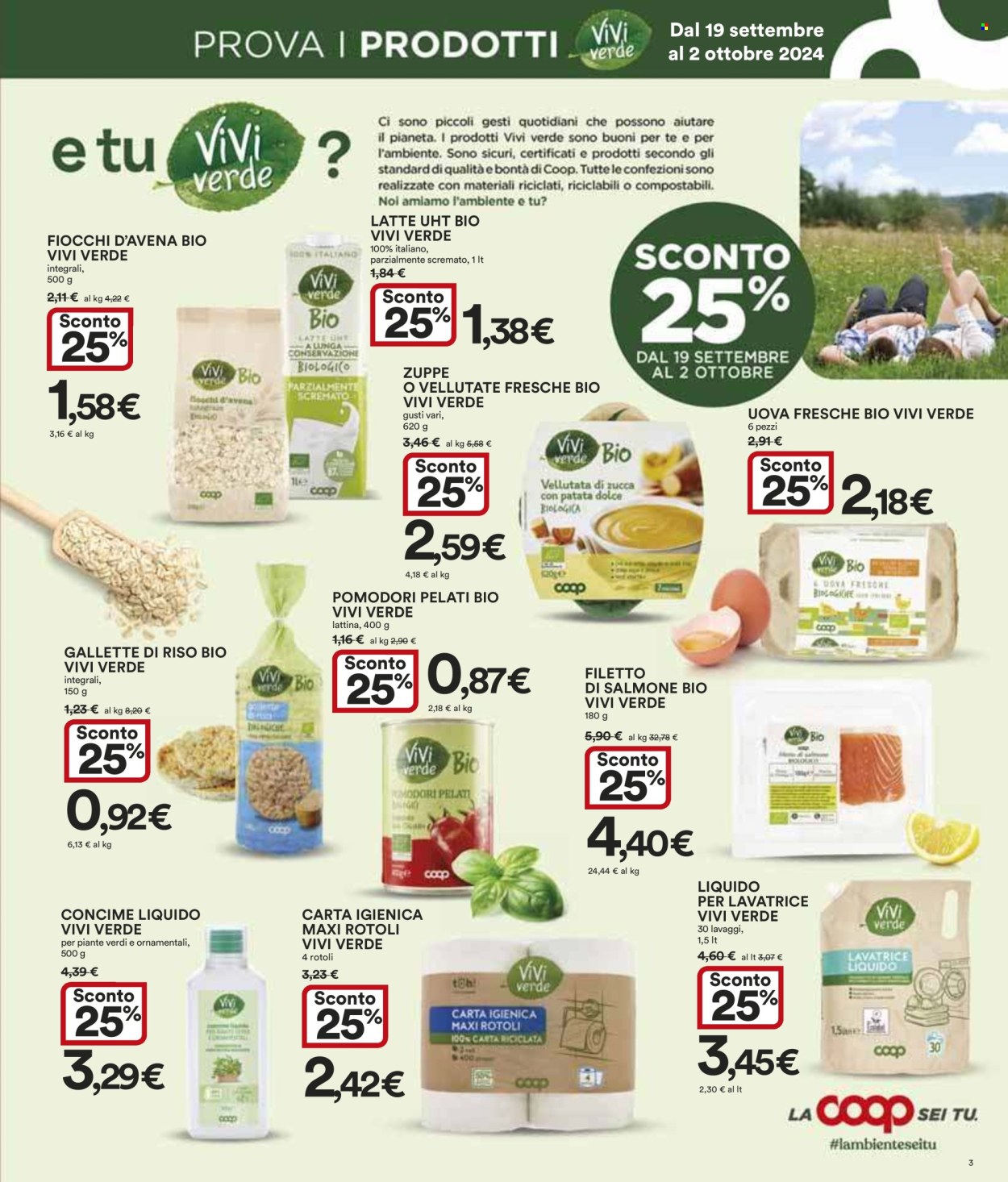 Leták Coop - 19.9.2024 - 2.10.2024. Strana 3