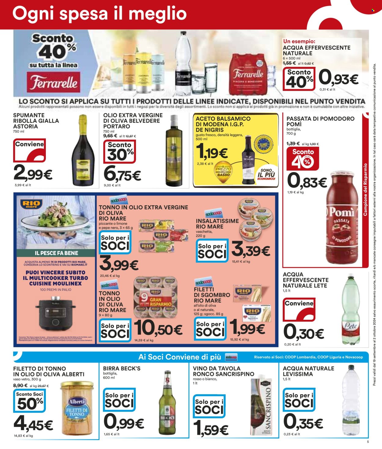 Leták Coop - 19.9.2024 - 2.10.2024. Strana 5