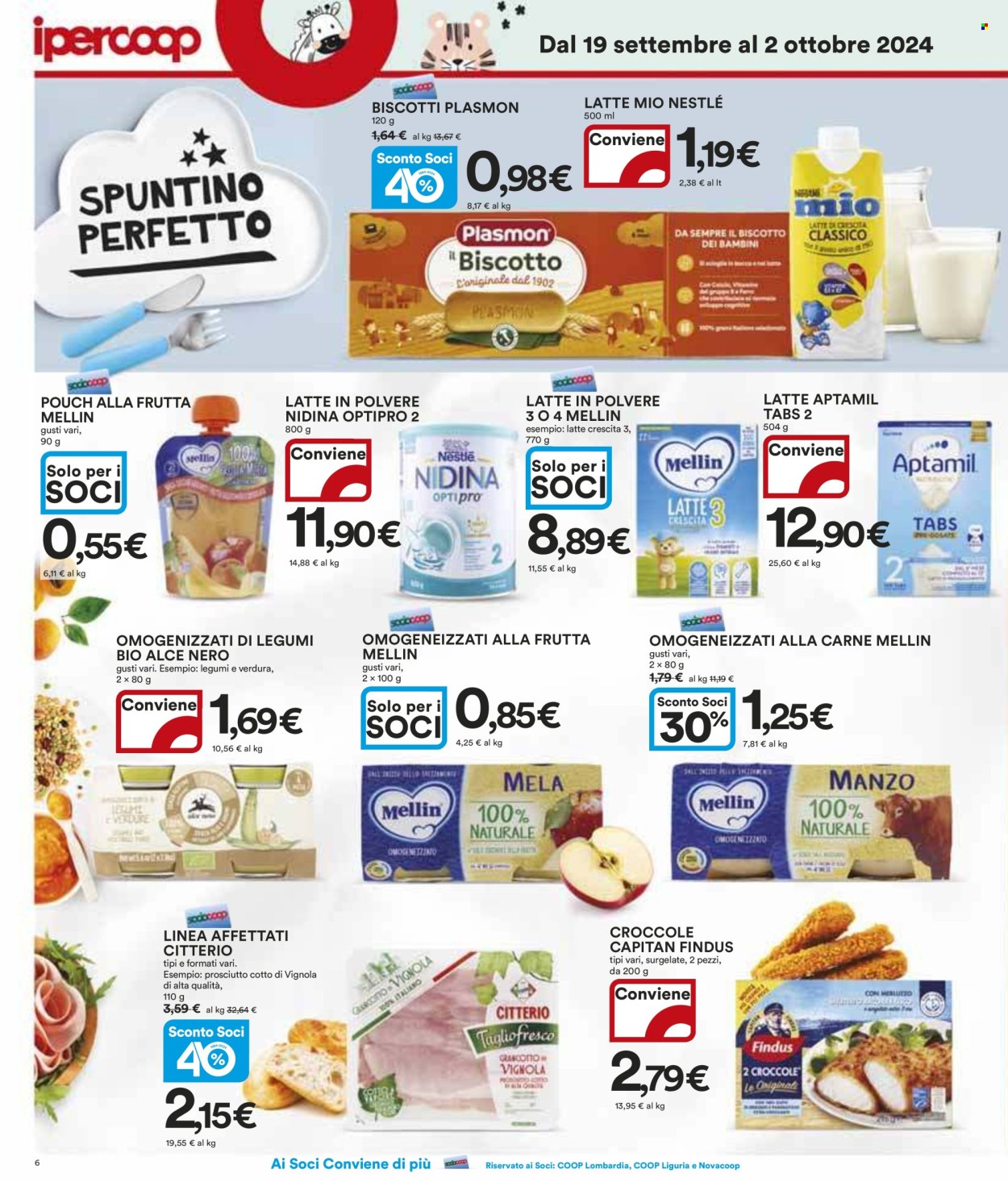 Volantino Coop - 19/9/2024 - 2/10/2024. Pagina 6