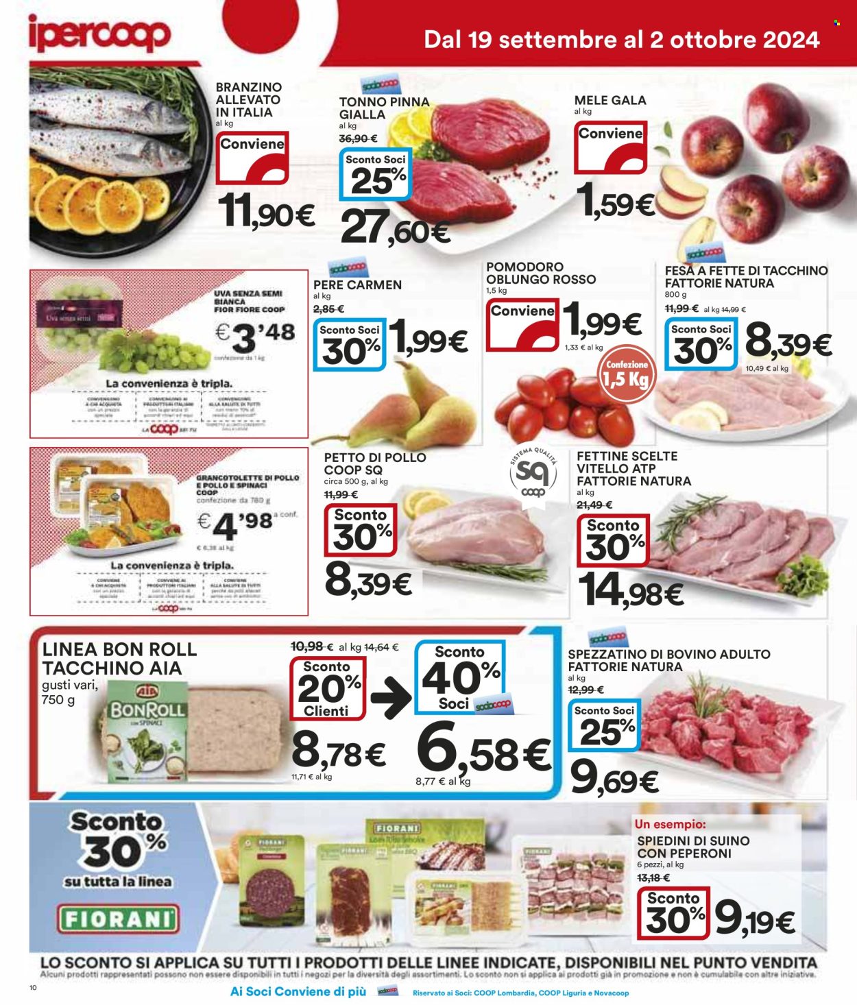 Leták Coop - 19.9.2024 - 2.10.2024. Strana 10
