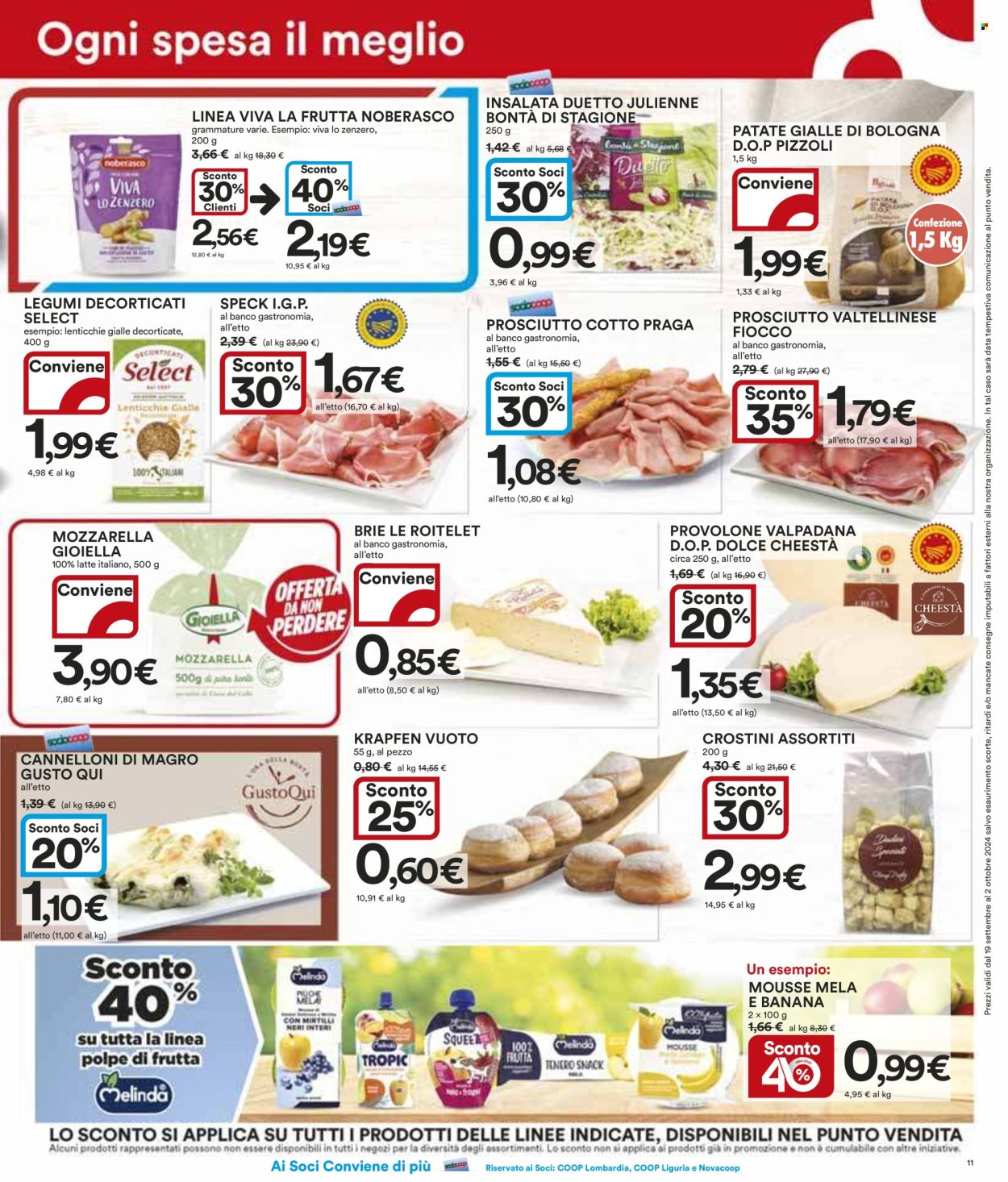 Leták Coop - 19.9.2024 - 2.10.2024. Strana 11