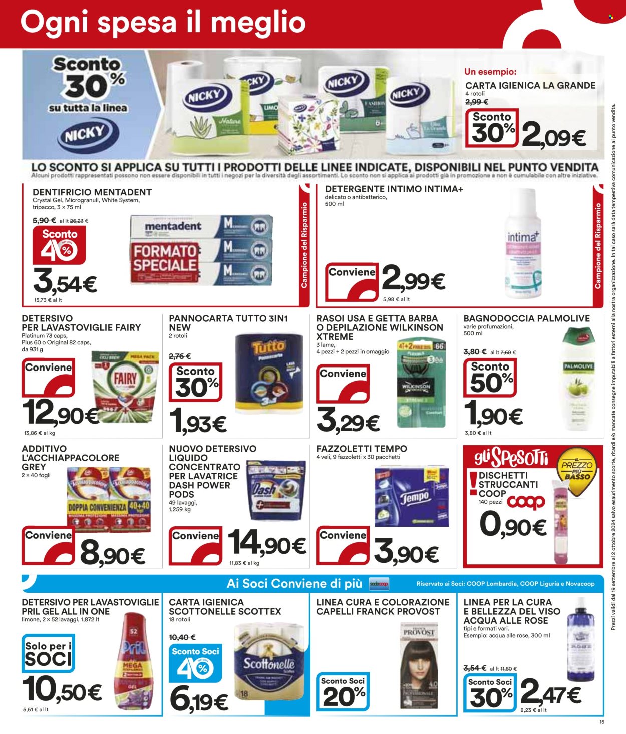 Leták Coop - 19.9.2024 - 2.10.2024. Strana 15