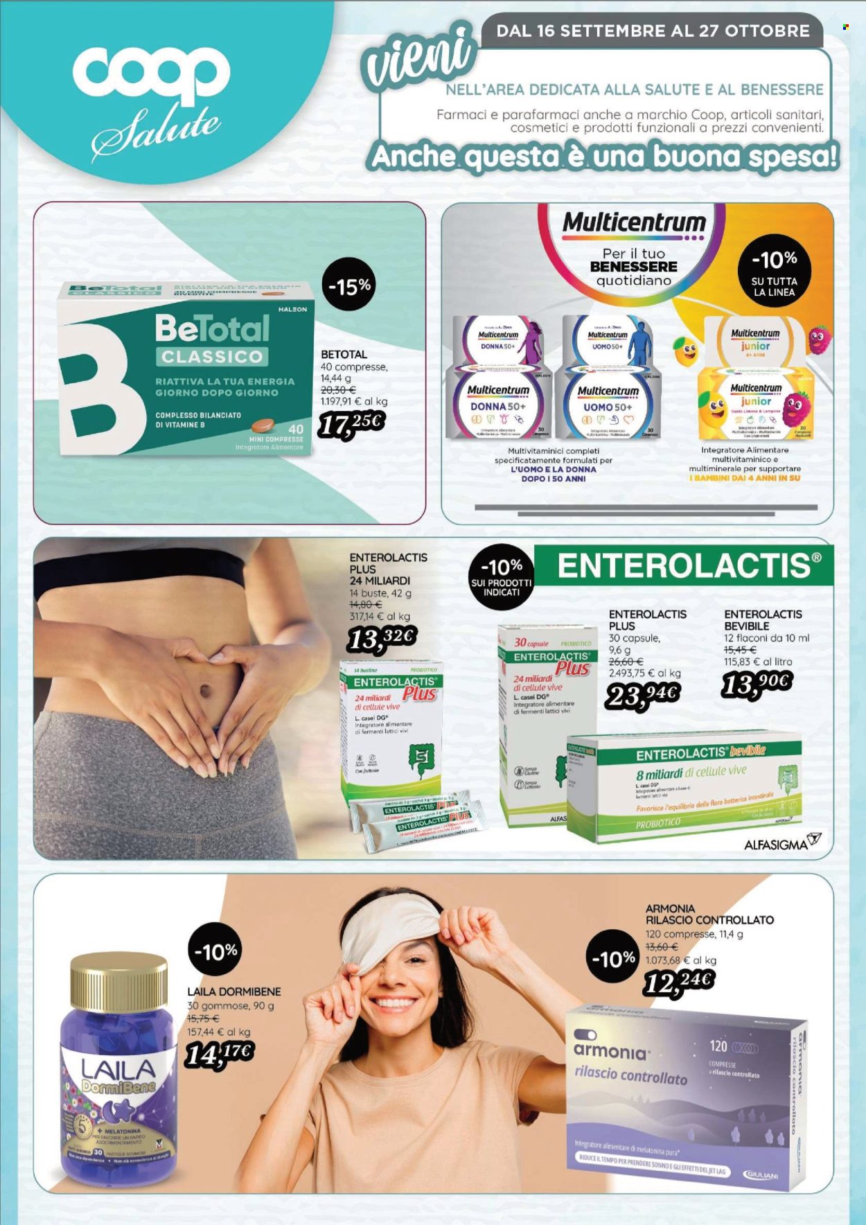 Volantino Coop - 16/9/2024 - 27/10/2024. Pagina 1