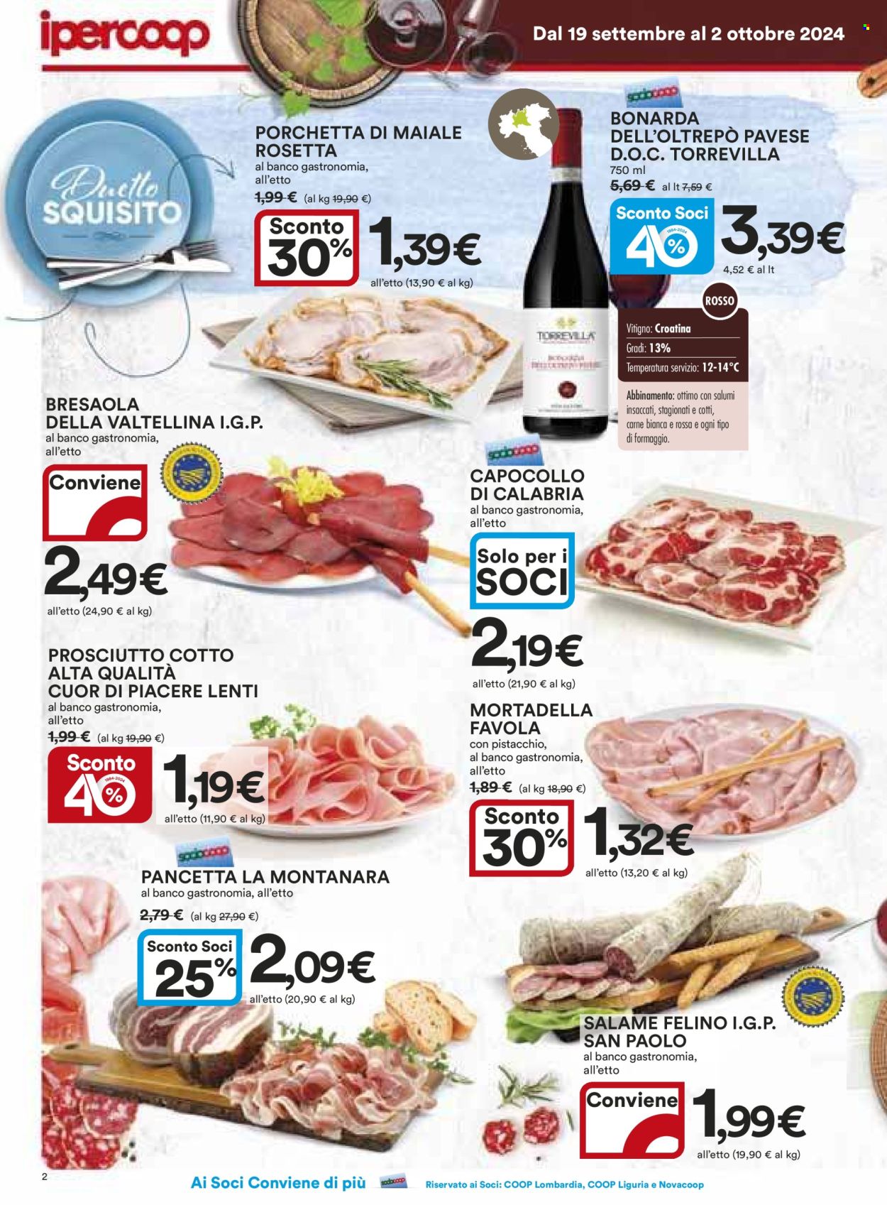 Leták Coop - 19.9.2024 - 2.10.2024. Strana 2