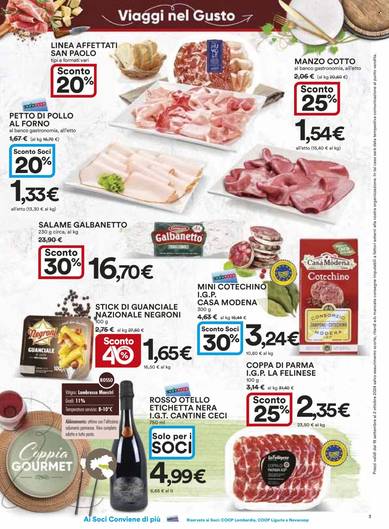 Leták Coop - 19.9.2024 - 2.10.2024. Strana 3