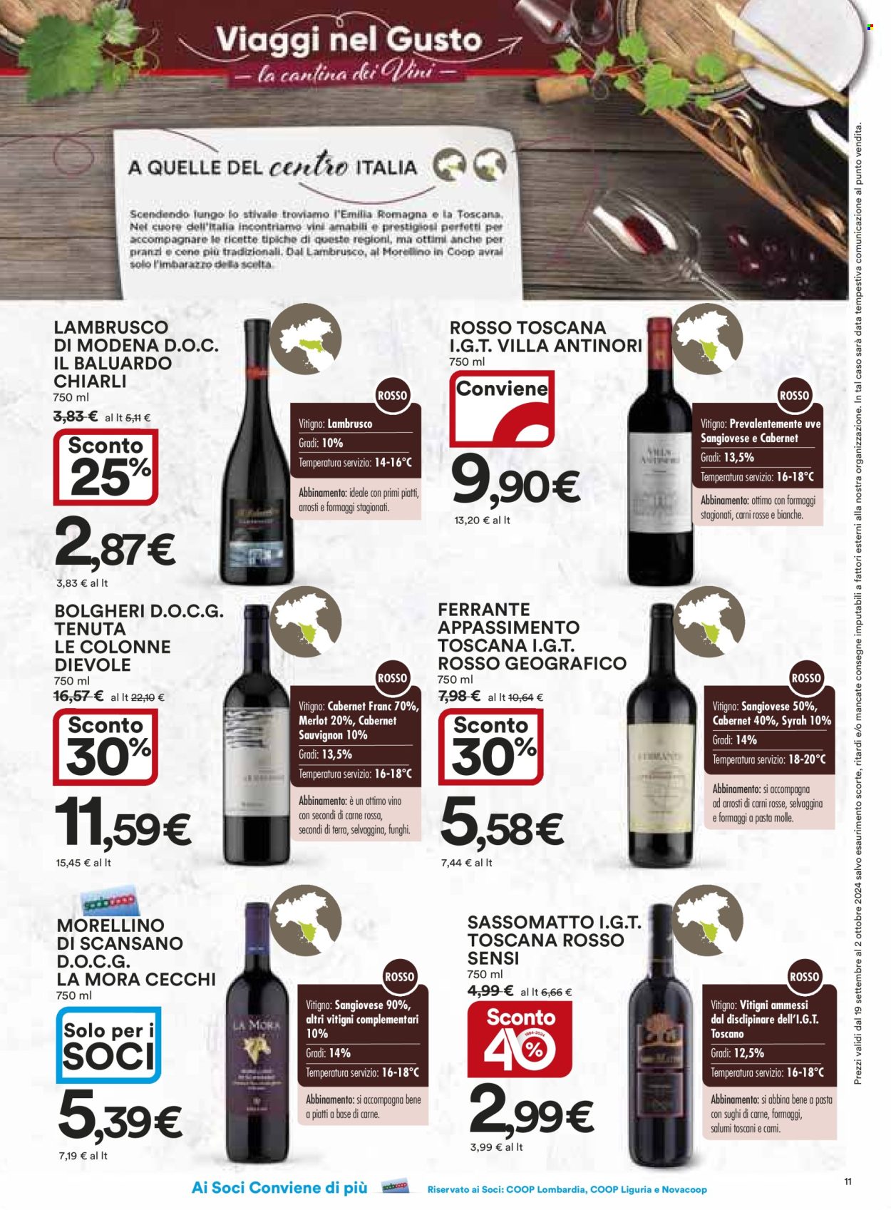Leták Coop - 19.9.2024 - 2.10.2024. Strana 11