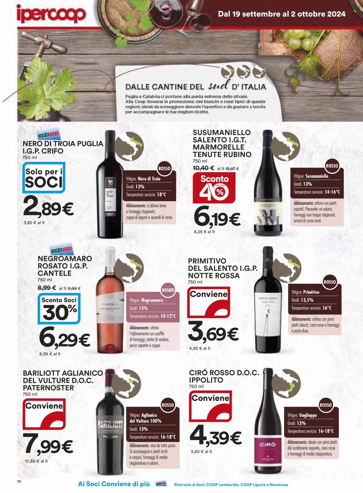Leták Coop - 19.9.2024 - 2.10.2024. Strana 14
