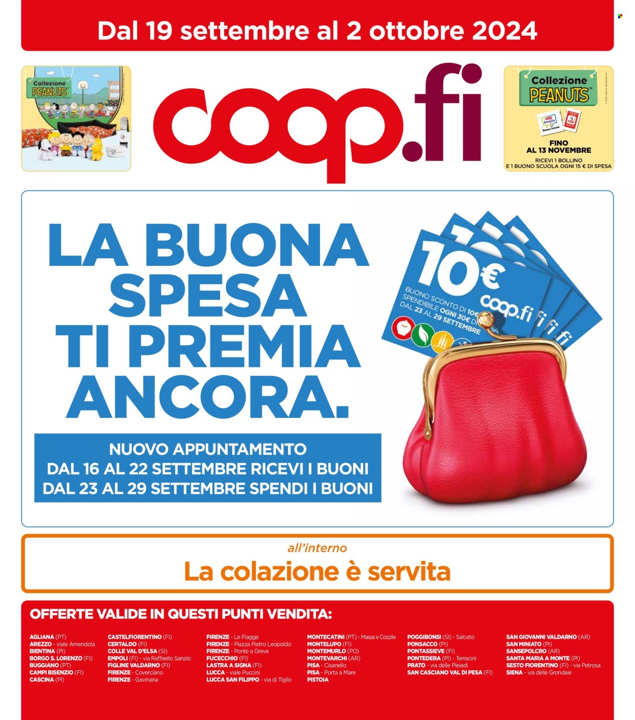 Leták Coop - 19.9.2024 - 2.10.2024. Strana 1