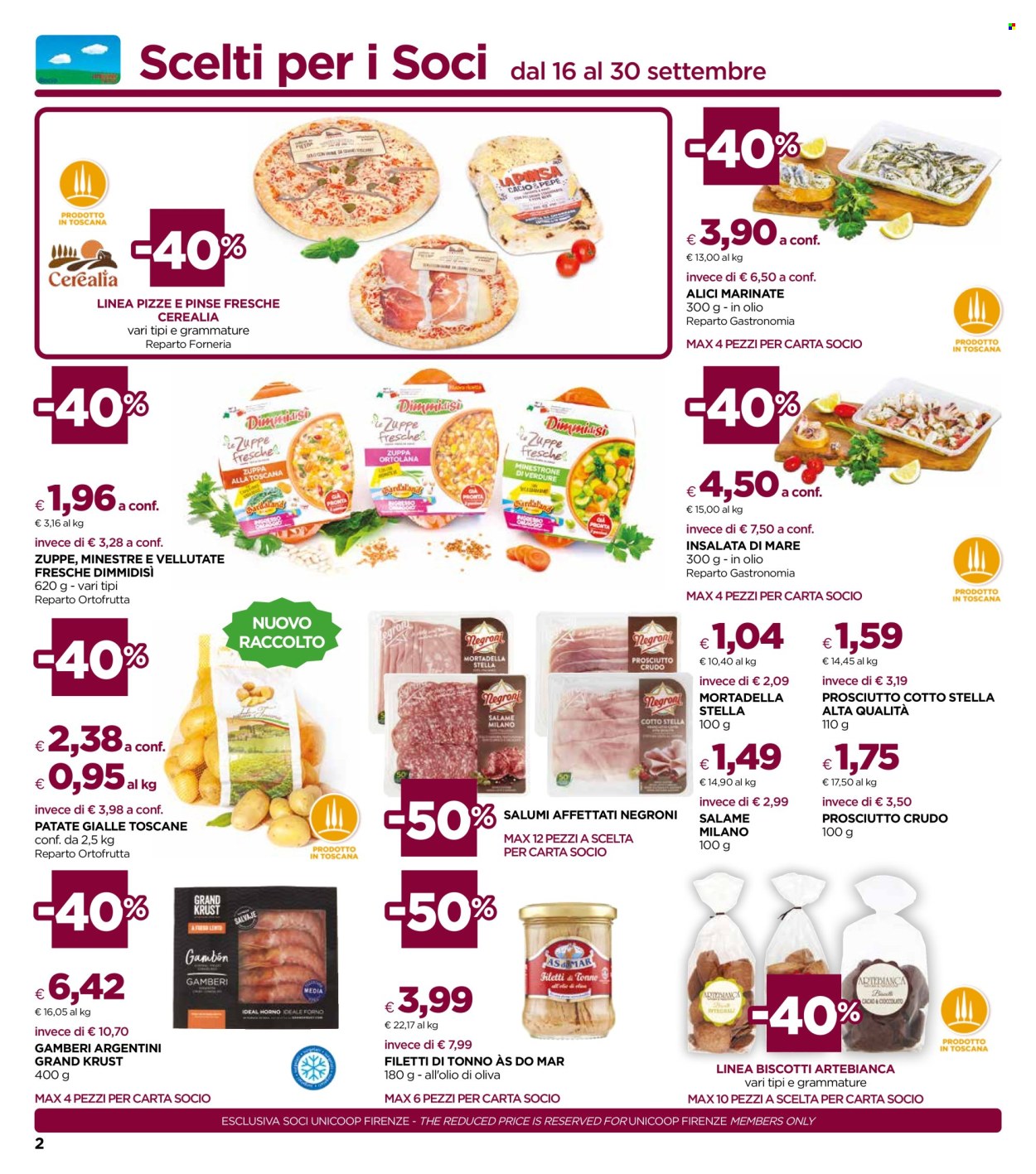Leták Coop - 19.9.2024 - 2.10.2024. Strana 2