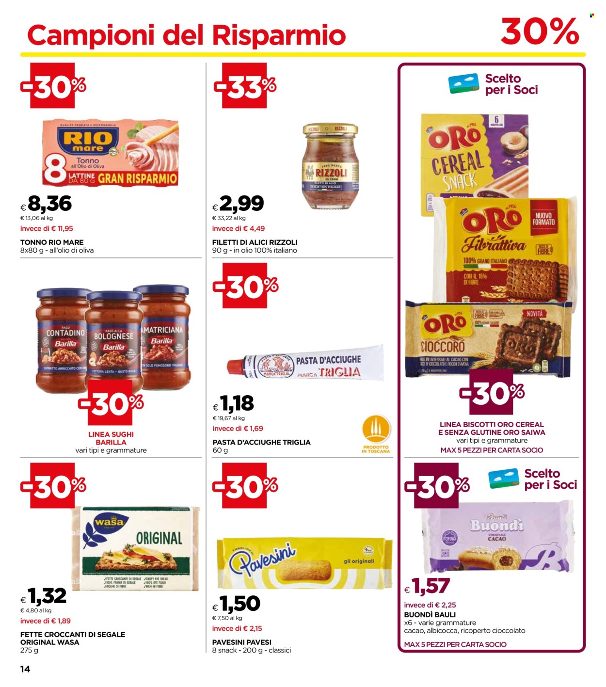 Leták Coop - 19.9.2024 - 2.10.2024. Strana 14