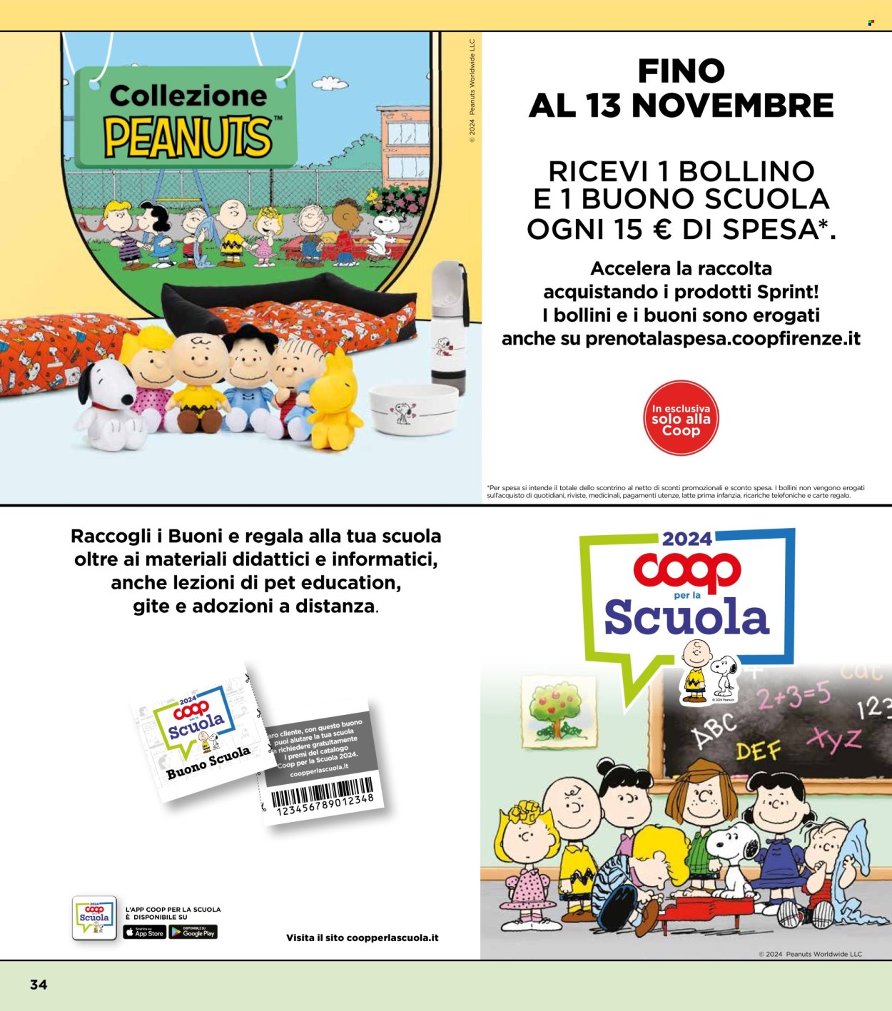 Leták Coop - 19.9.2024 - 2.10.2024. Strana 34