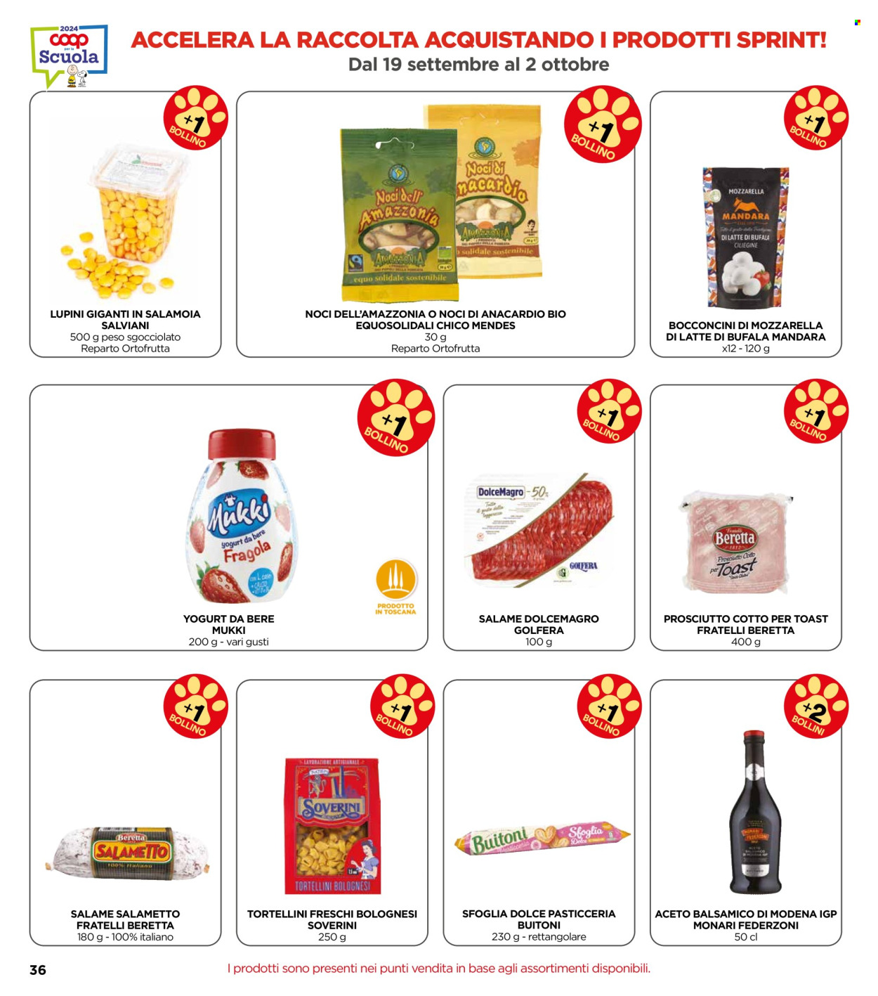 Volantino Coop - 19/9/2024 - 2/10/2024. Pagina 36