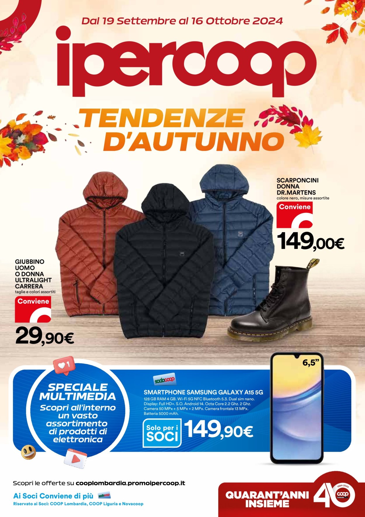 Volantino Coop - 19/9/2024 - 16/10/2024. Pagina 1