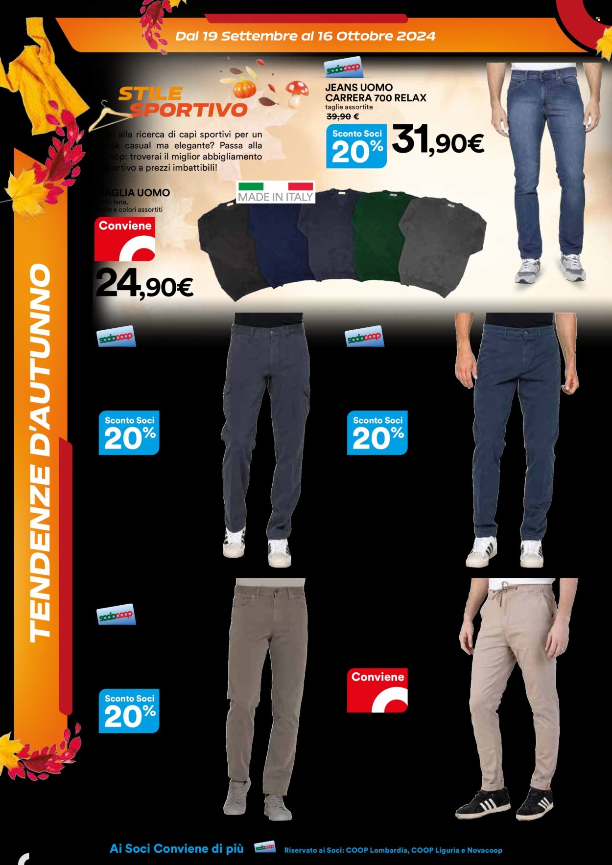 Leták Coop - 19.9.2024 - 16.10.2024. Strana 4