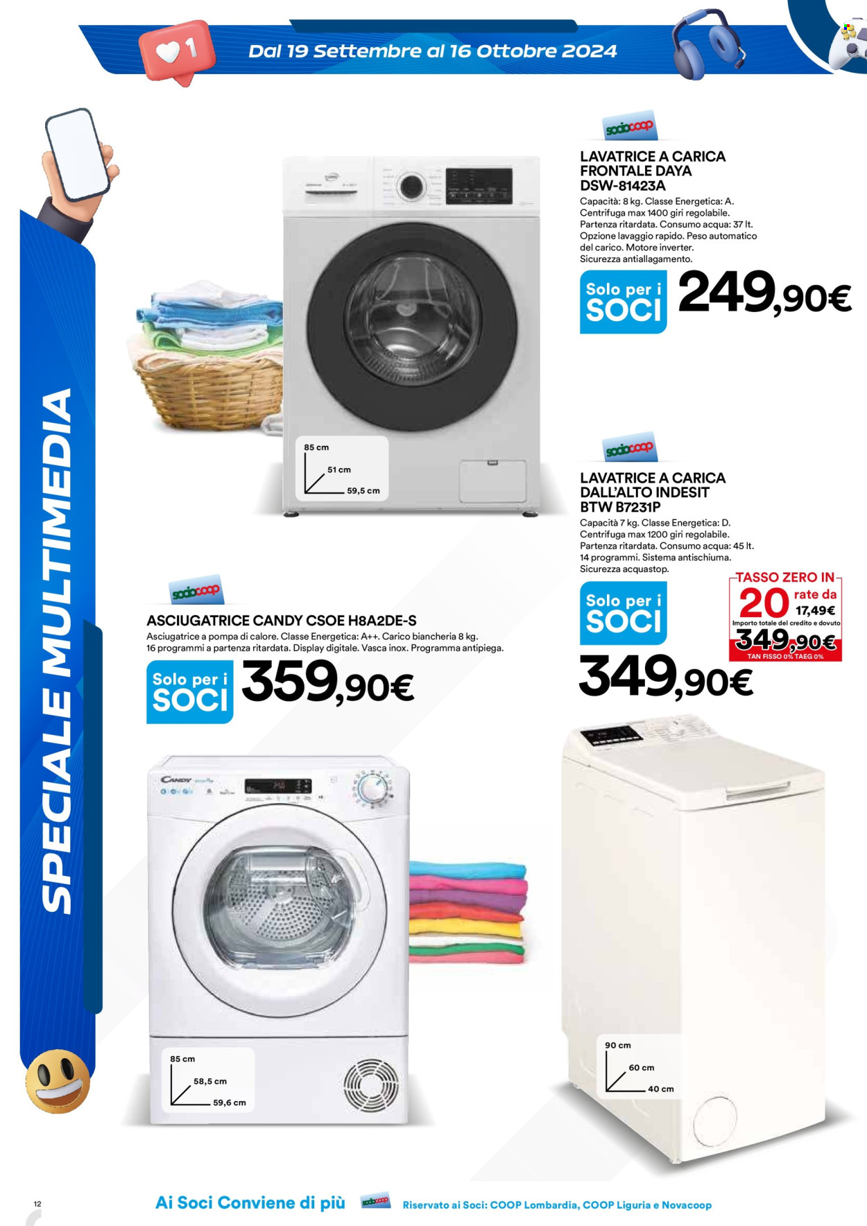 Leták Coop - 19.9.2024 - 16.10.2024. Strana 12