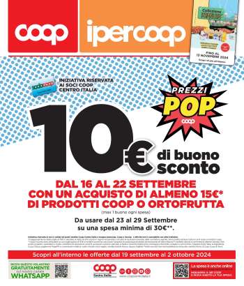 Volantino Coop - 16/9/2024 - 22/9/2024.