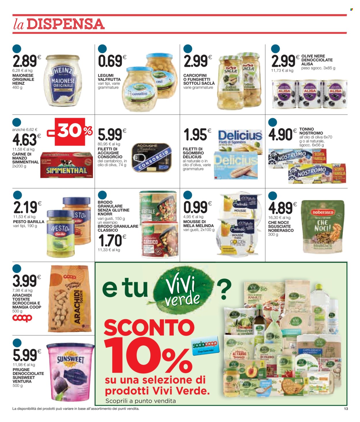 Leták Coop - 16.9.2024 - 22.9.2024. Strana 13