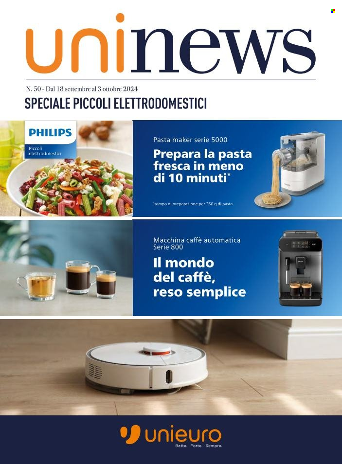 Volantino Unieuro - 19/9/2024 - 3/10/2024. Pagina 1