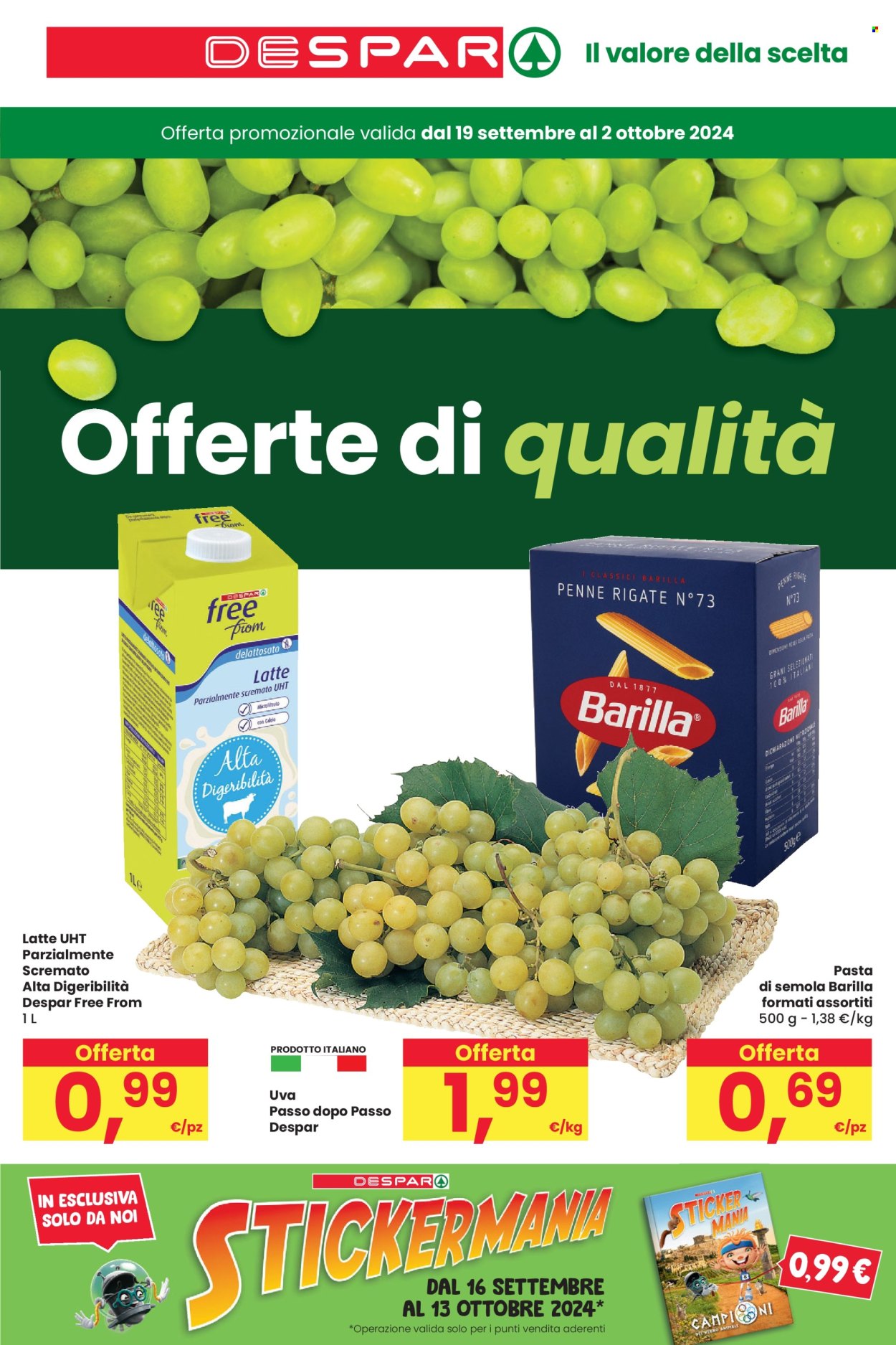 Volantino Despar - 19/9/2024 - 2/10/2024. Pagina 1