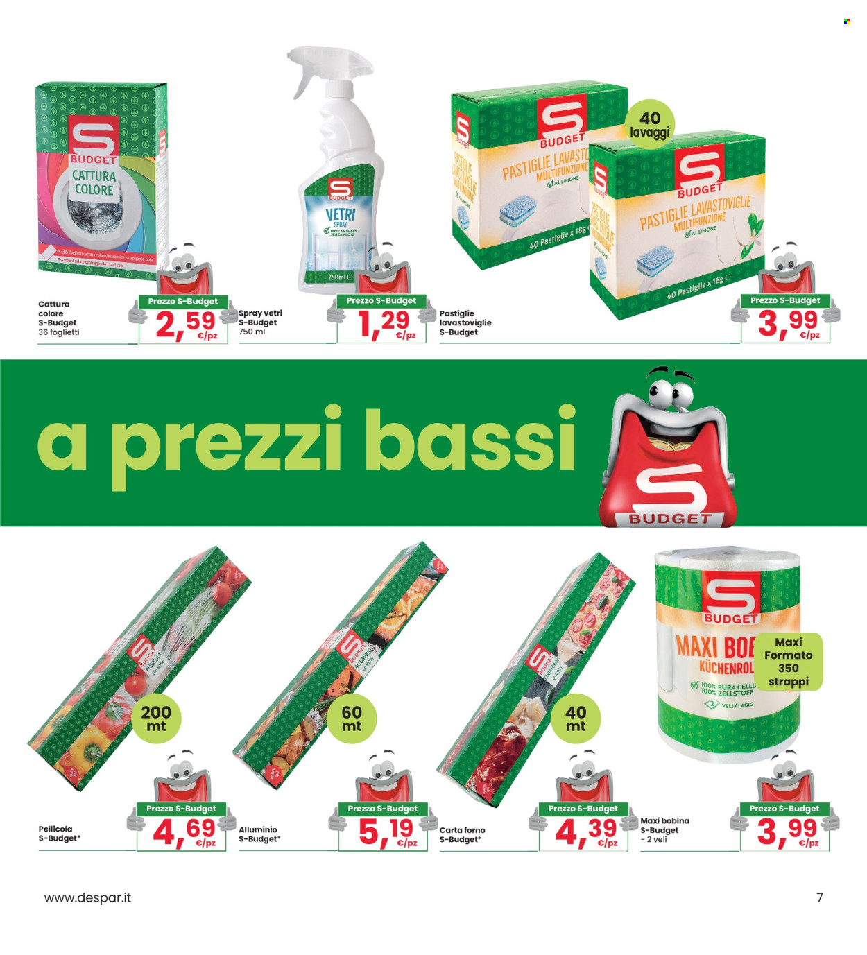 Volantino Eurospar - 19/9/2024 - 16/10/2024. Pagina 7