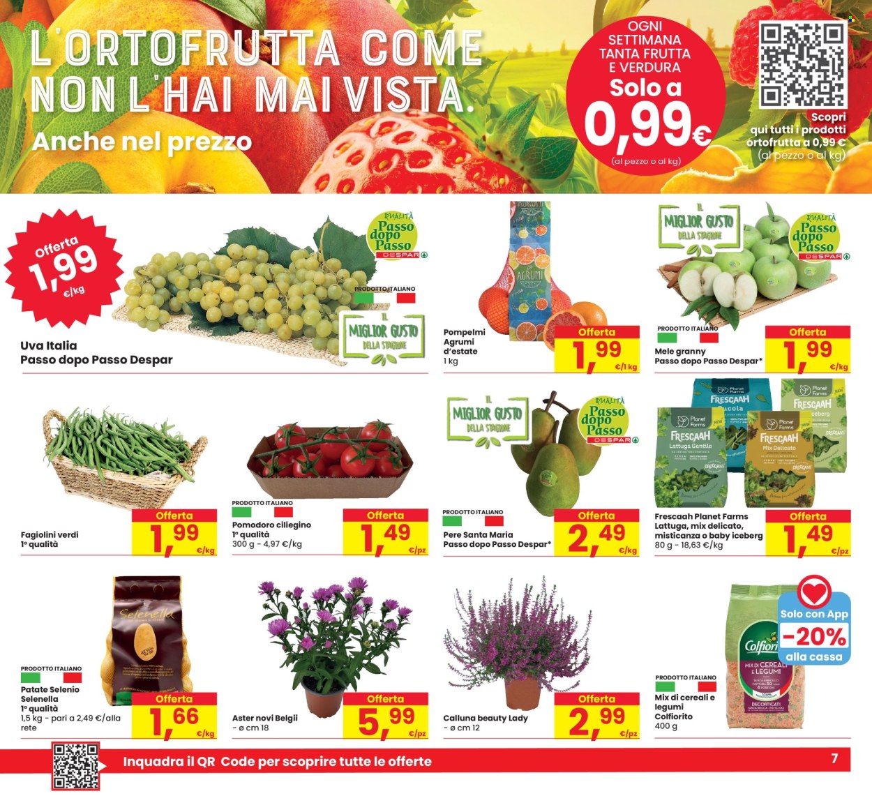 Volantino Eurospar - 19/9/2024 - 2/10/2024. Pagina 7