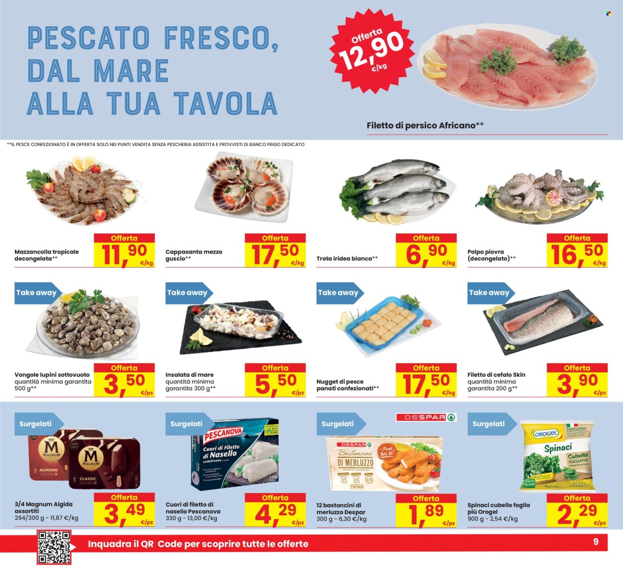 Volantino Eurospar - 19/9/2024 - 2/10/2024. Pagina 9