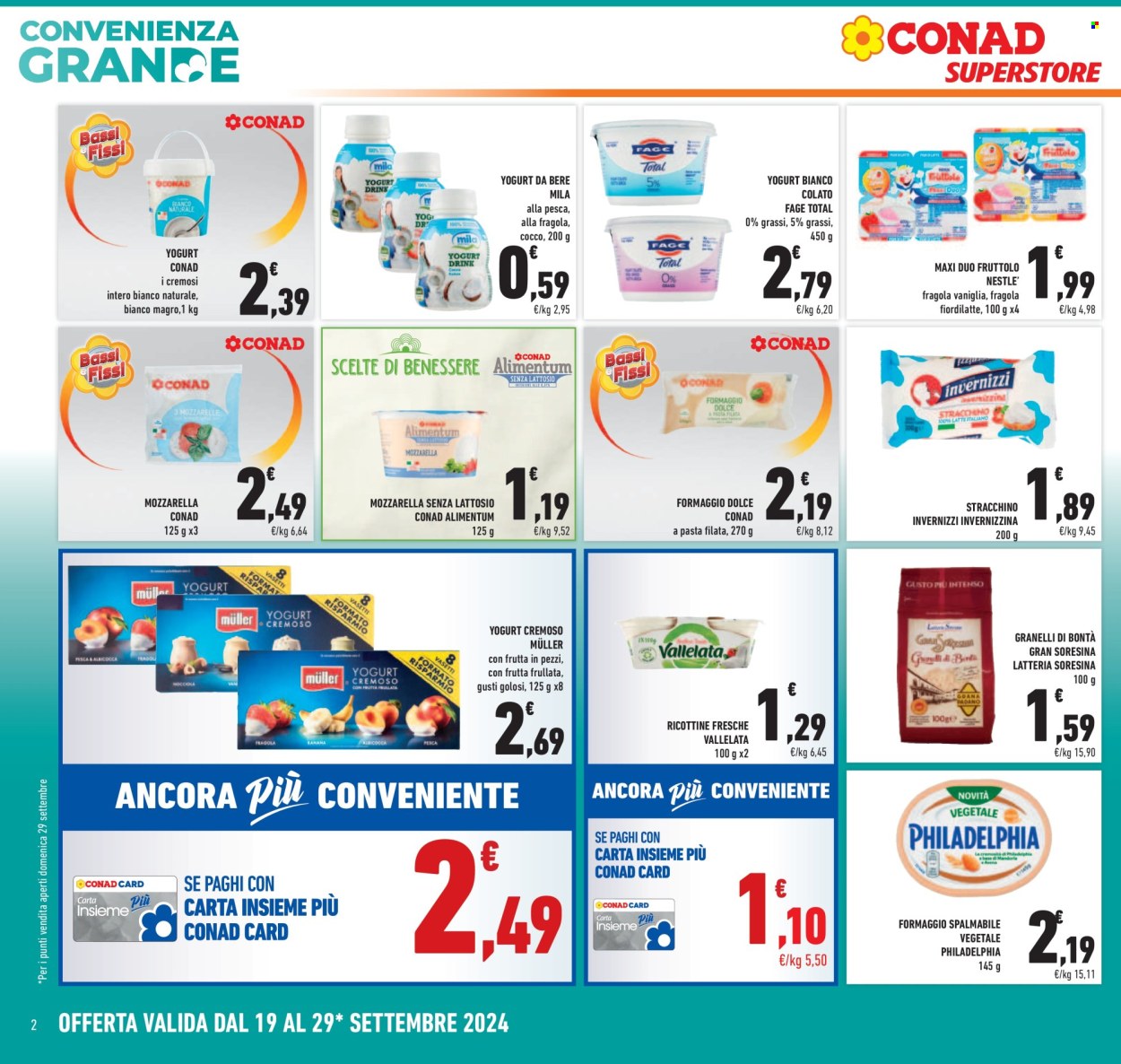 Volantino Conad Superstore - 19/9/2024 - 29/9/2024. Pagina 2