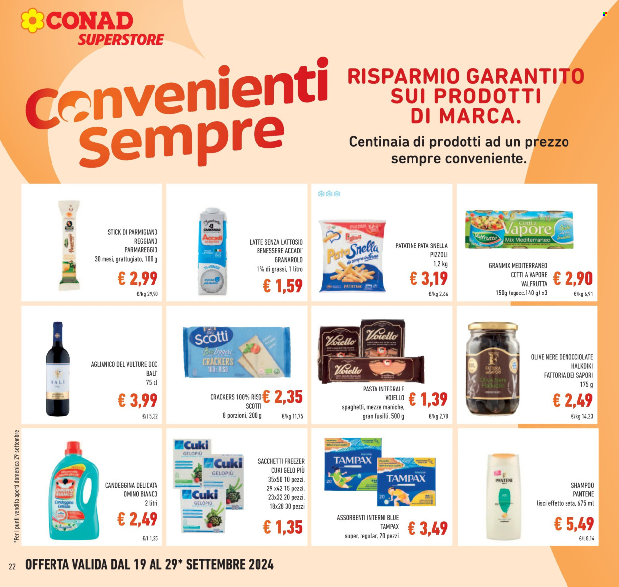 Volantino Conad Superstore - 19/9/2024 - 29/9/2024. Pagina 22