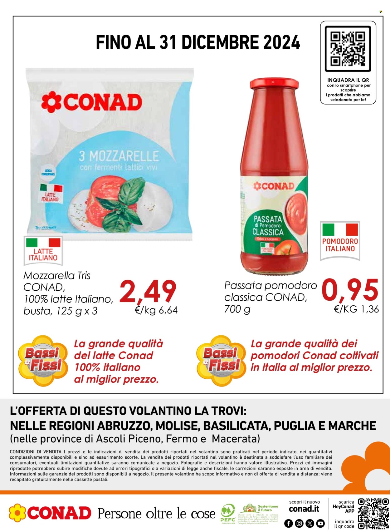 Leták Margherita Conad - 19.9.2024 - 1.10.2024. Strana 12