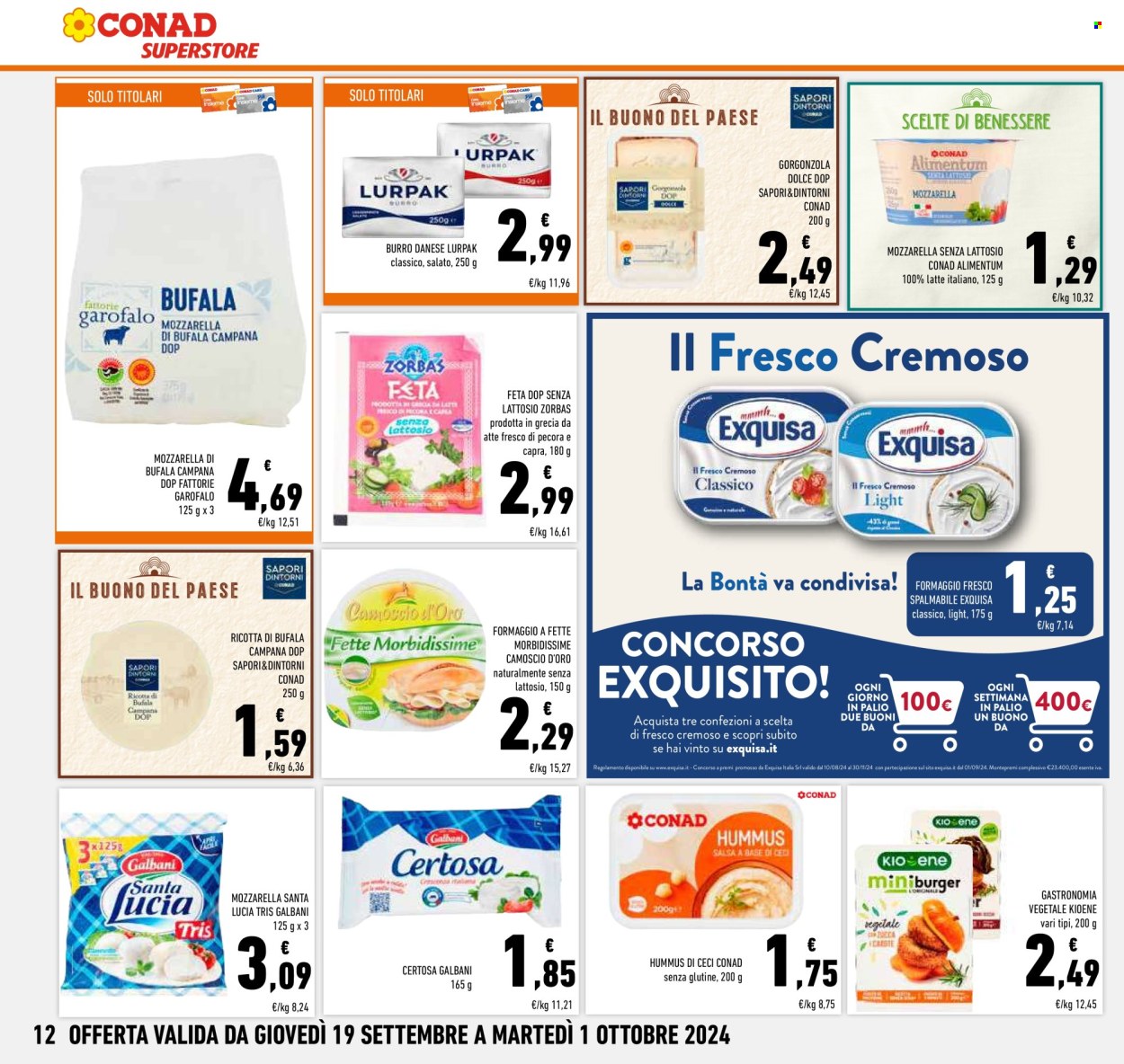 Volantino Conad Superstore - 19/9/2024 - 1/10/2024. Pagina 12