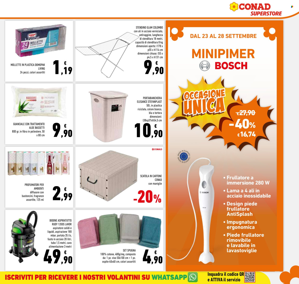 Volantino Conad Superstore - 19/9/2024 - 1/10/2024. Pagina 31
