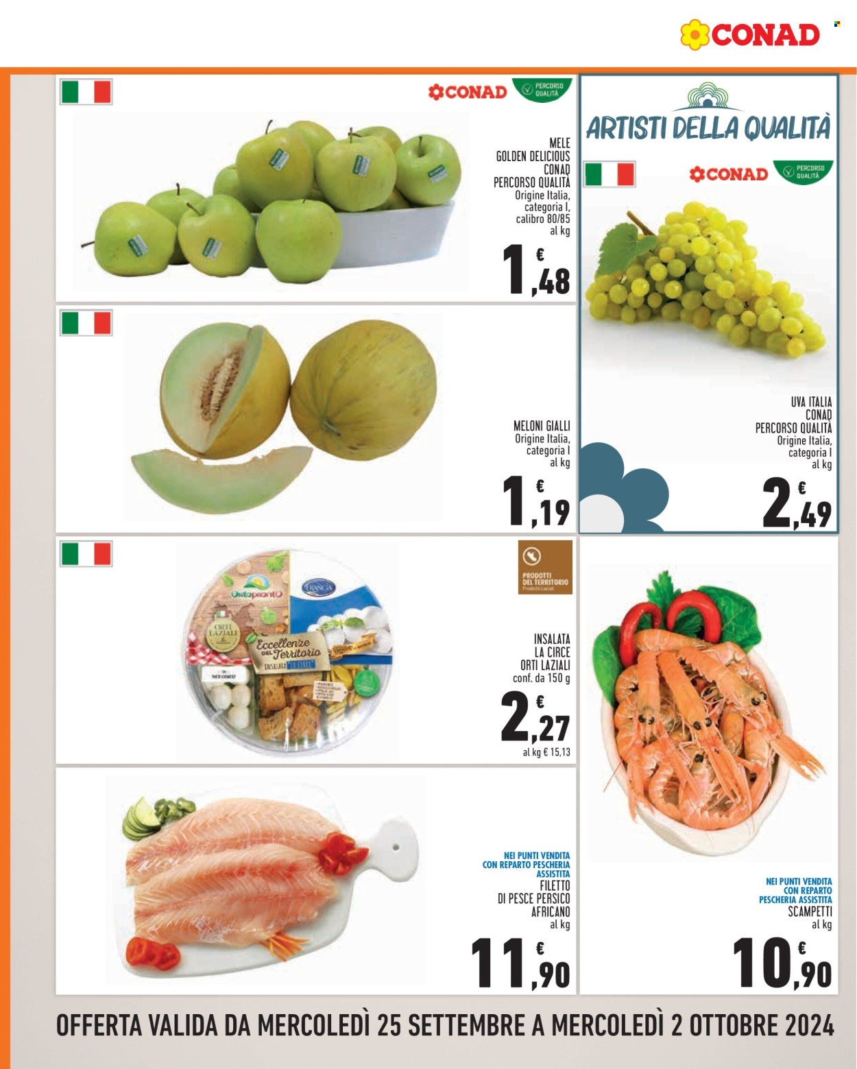 Leták Conad - 25.9.2024 - 2.10.2024. Strana 2